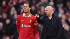 Why 'another level' Van Dijk 'surprised' Reds boss Slot