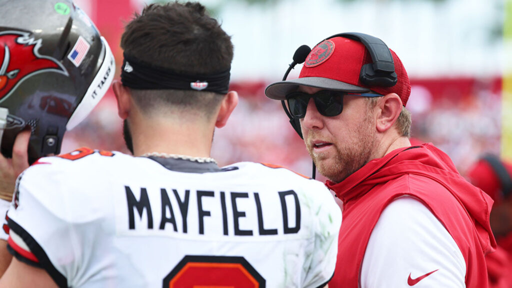 Baker Mayfield recalls reaction to Liam Coen departure: ‘I left him on read for a little bit’