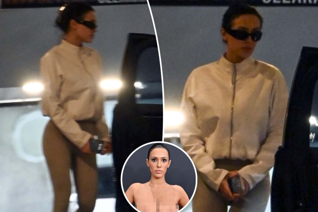 Bianca Censori is covered from head to toe during first outing with Kanye West since Grammys 2025