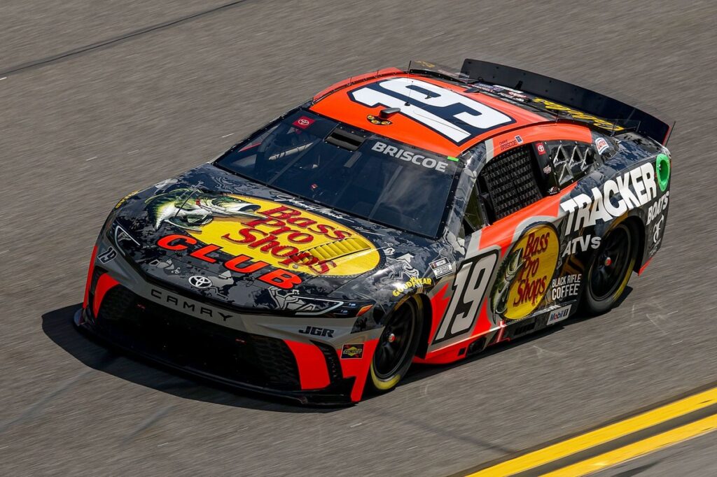 Briscoe clinches history-making Daytona 500 pole for Toyota; Truex, Johnson locked in