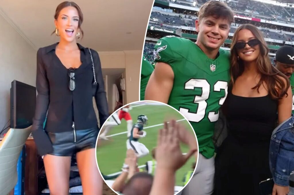 Cooper DeJean’s girlfriend celebrates Eagles rookie’s epic Super Bowl 2025 moment