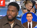 Daniel Sturridge makes awkward gaffe live on Sky Sports during Liverpool's win over Man City as presenter David Jones is forced to correct him