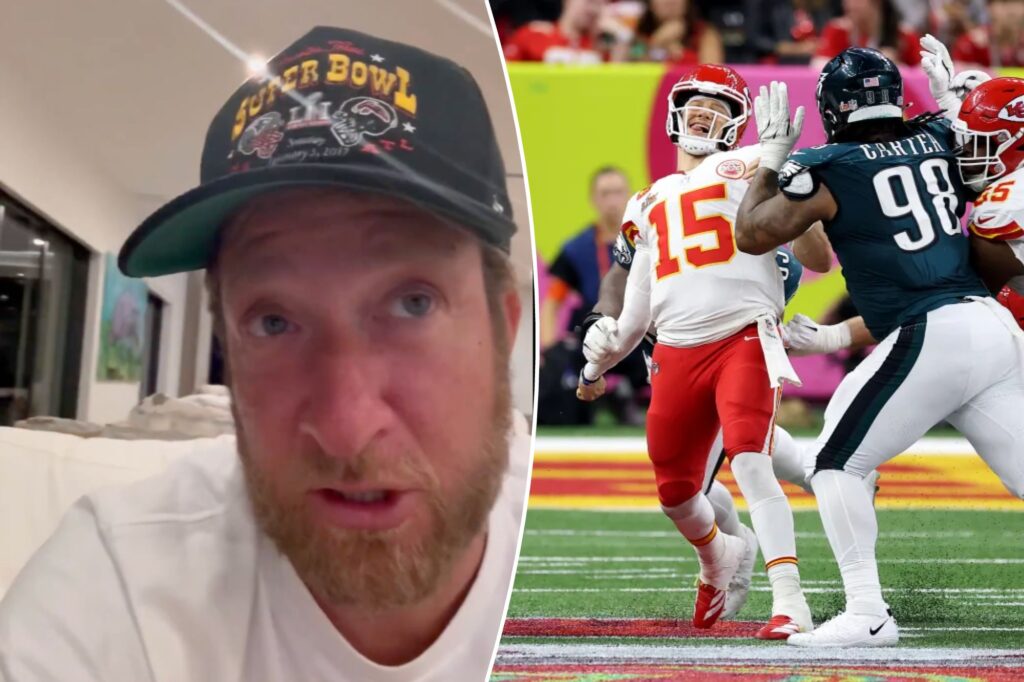 Dave Portnoy shreds Patrick Mahomes after Super Bowl 2025 disaster: ‘Puked on himself’
