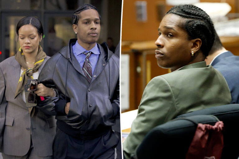 ‘Devoted’ Rihanna insisted on being ‘a rock’ for A$AP Rocky at assault trial despite him trying to keep her away: ‘Deal with it’