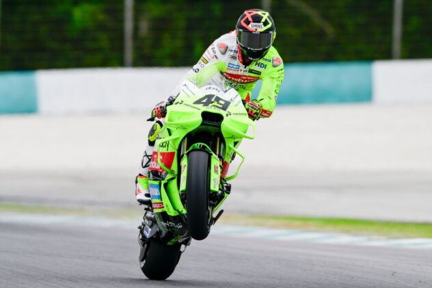 Di Giannantonio declared fit for Thai GP but says shoulder is at “zero per cent”