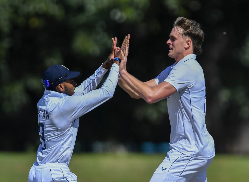 Eddie Jack takes three as South Africa U19s dismissed for 224