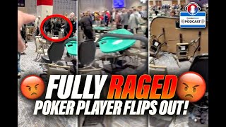Flipped Tables, Player Banned in Texas, and Was It an Angle Shoot? | PokerNews Podcast #880