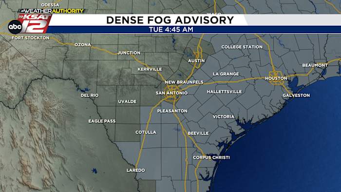 Foggy commute for some, toasty afternoon