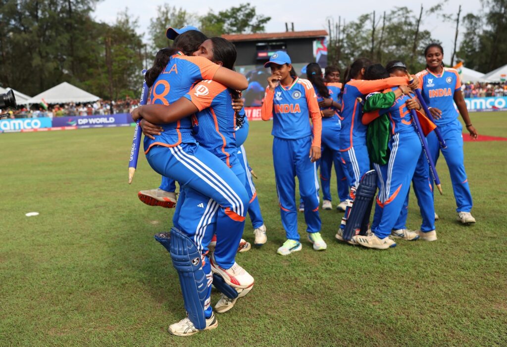 G Trisha excels with bat and ball as India become back-to-back Under-19 champions