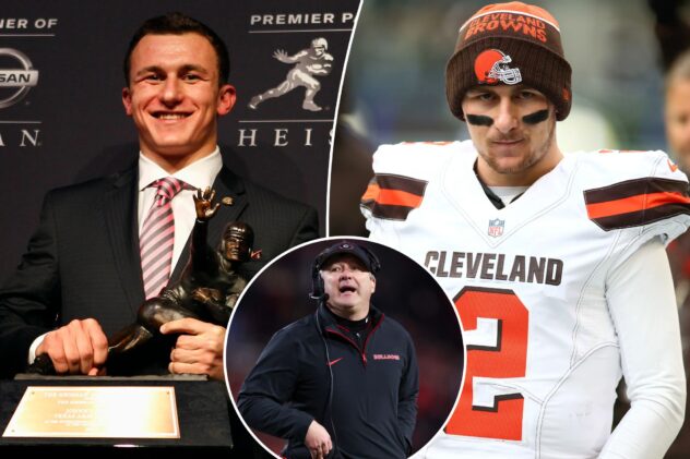 Georgia’s Kirby Smart viciously trolls Johnny Manziel after football flameout