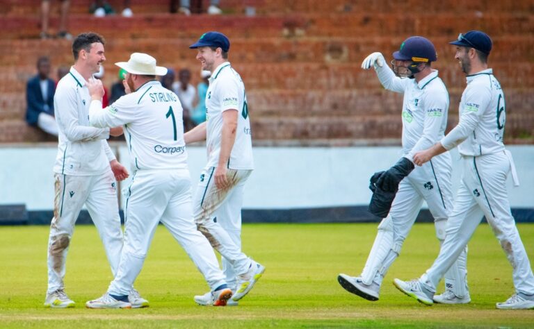 Humphreys spins Ireland to a hat-trick of Test wins