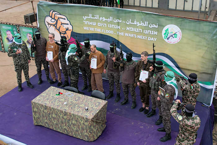 Israel begins releasing dozens of Palestinian prisoners in latest Gaza ceasefire exchange