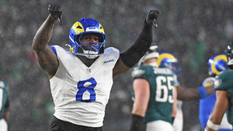Jared Verse named 2024 NFL Defensive Rookie of the Year