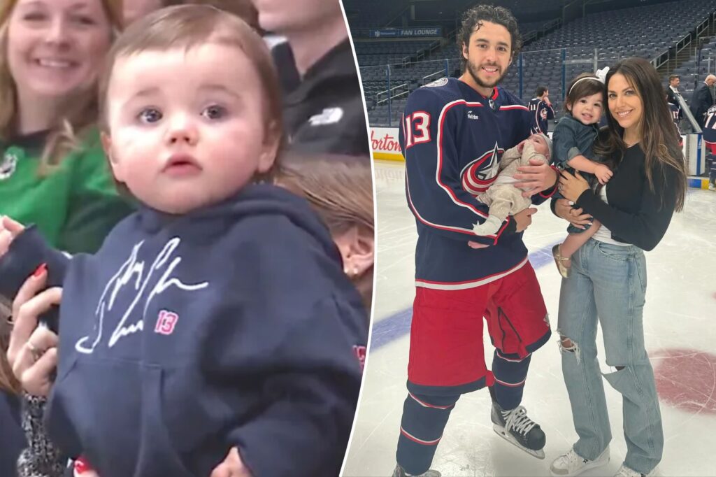 Johnny Gaudreau’s 1-year-old son serenaded by fans on birthday in heartwarming scene