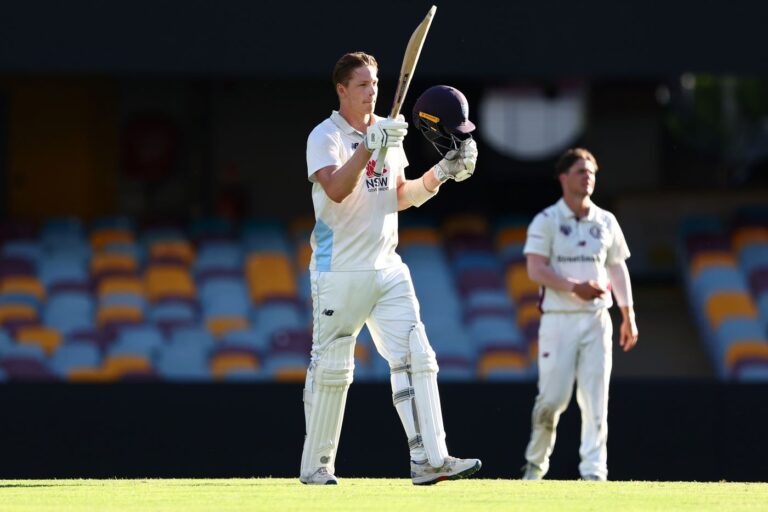 Konstas falls cheaply but Edwards ton rescues NSW