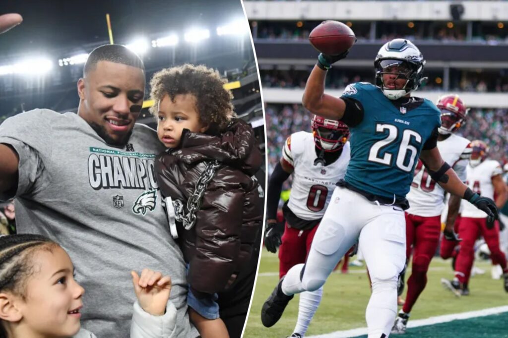 Longtime Giants fans divided over rooting for Saquon Barkley in Super Bowl 2025