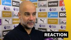 Man City played well so I have no regrets - Guardiola