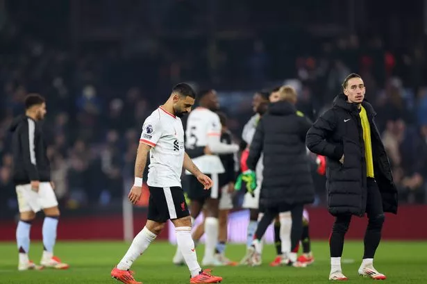 Mohamed Salah reaction speaks volumes after Liverpool drops points in title race
