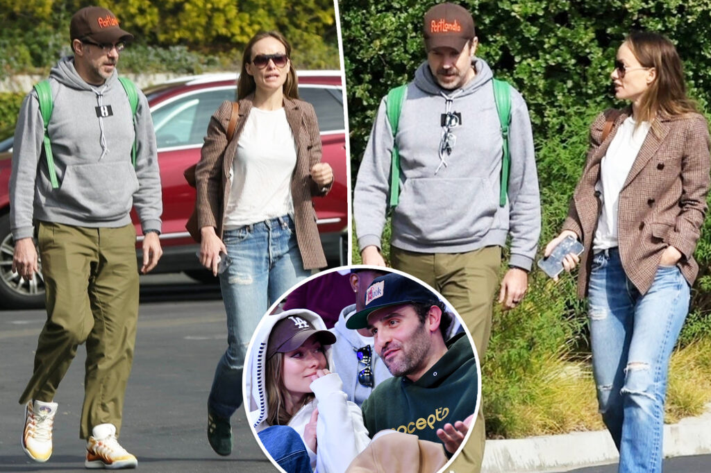 Olivia Wilde, ex Jason Sudeikis reunite amid her reported new romance with ‘passionate’ actor Dane DiLiegro