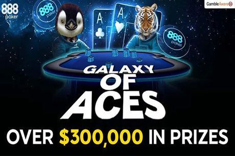 Over $300K of Prizes Guaranteed in the 888poker Galaxy of Aces Promotion