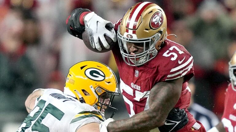PFF names two potential destinations for 49ers LB Dre Greenlaw