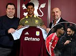 Ruben Amorim 'thankful' that Marcus Rashford saga is over after Man United outcast completed loan move to Aston Villa