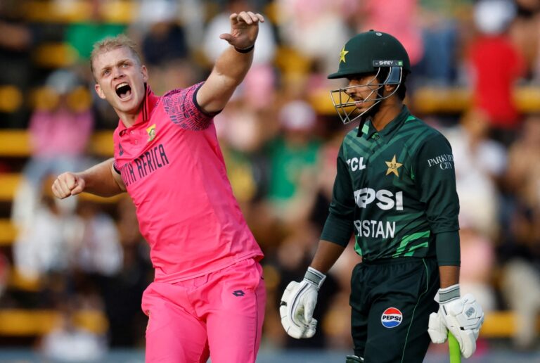 SA replace injured Nortje with Bosch for Champions Trophy