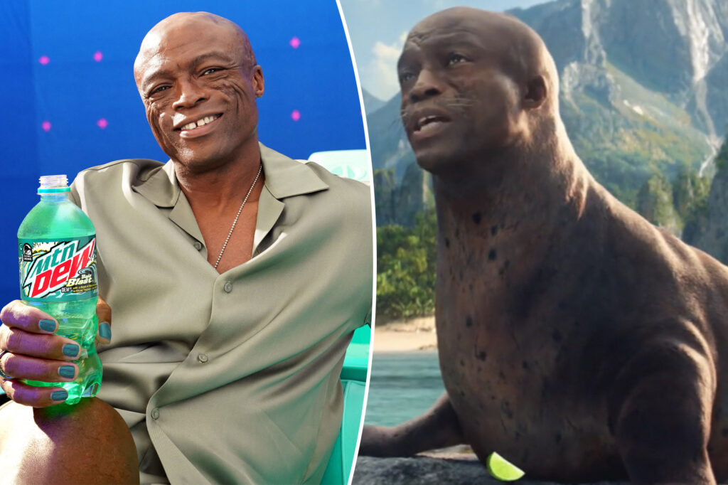 See Seal’s jump scare transformation in Mountain Dew’s Super Bowl 2025 ad