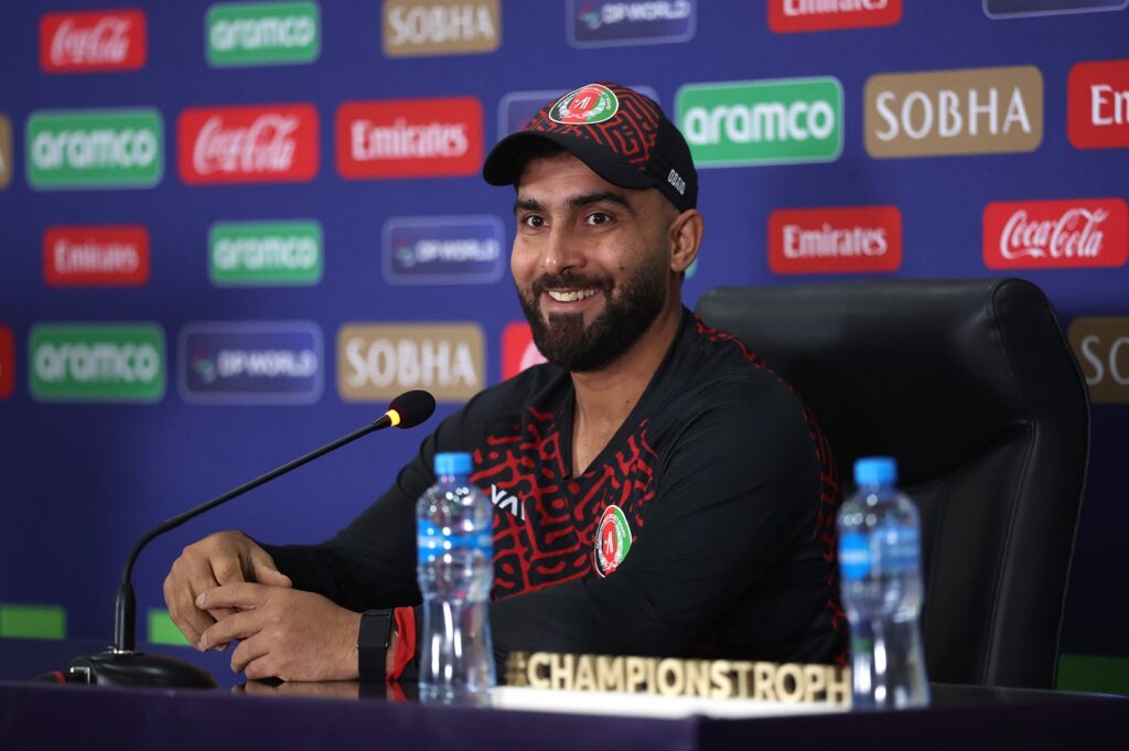 Shahidi bats for Afghan women to play, but says it's something "we cannot control"