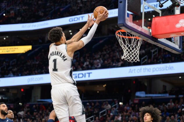 Spurs get much needed win in Washington to stop Rodeo Road Trip skid