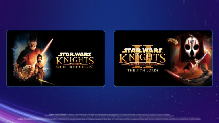 Star Wars KOTOR 1 and 2 free on Epic Games Store for mobile