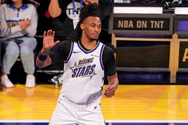 Stephon Castle wins Rising Stars MVP, advances to All-Star game