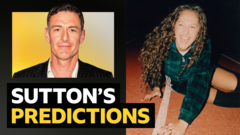 Sutton's predictions v singer Paige Cavell