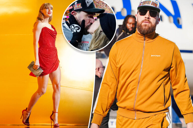 Taylor Swift shows Travis Kelce love as he arrives in New Orleans for Super Bowl, misses Grammys 2025