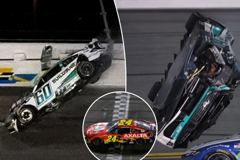 Terrifying crash shakes up final laps of Daytona 500 — and leaves Ryan Preece fuming