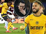 Wolves 2-0 Aston Villa: Vitor Pereira's side claim crucial win in fight to beat the drop - as Donyell Malen is denied maiden strike by controversial VAR call