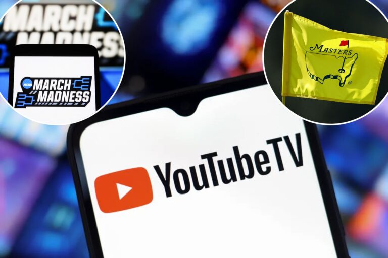 YouTube TV, Paramount strike deal to avoid March Madness, Masters crisis