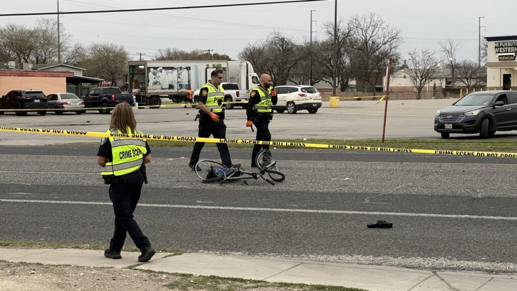 Bicyclist hit and killed while crossing part of Old Highway 90, SAPD says