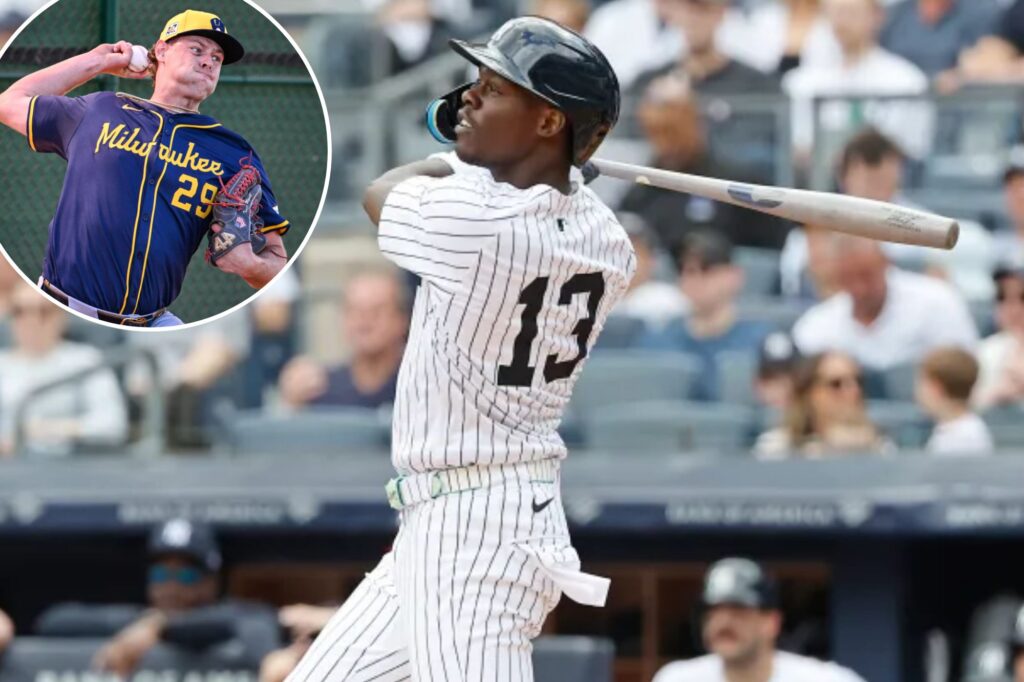 Brewers closer fumes over Yankees’ new ‘bowling pin’ bats: ‘Never seen anything like it’