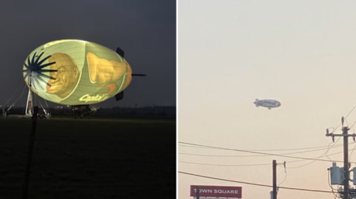 Charles Barkley, Magic Johnson blimps spotted in San Antonio area for Final Four