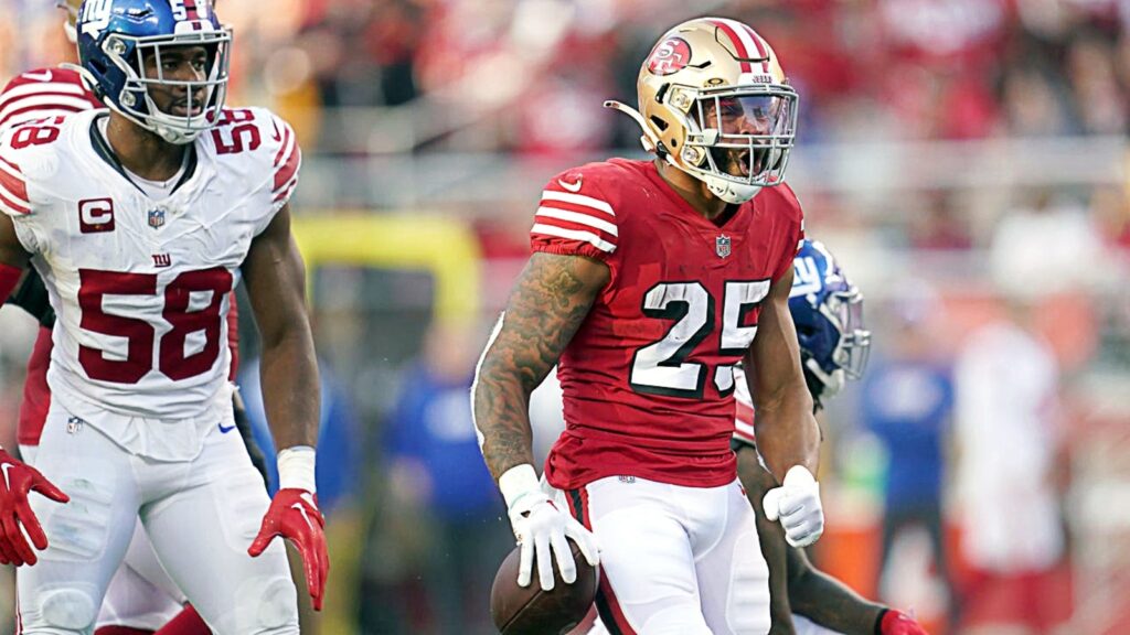 Chiefs signing 49ers RB Elijah Mitchell in free agency