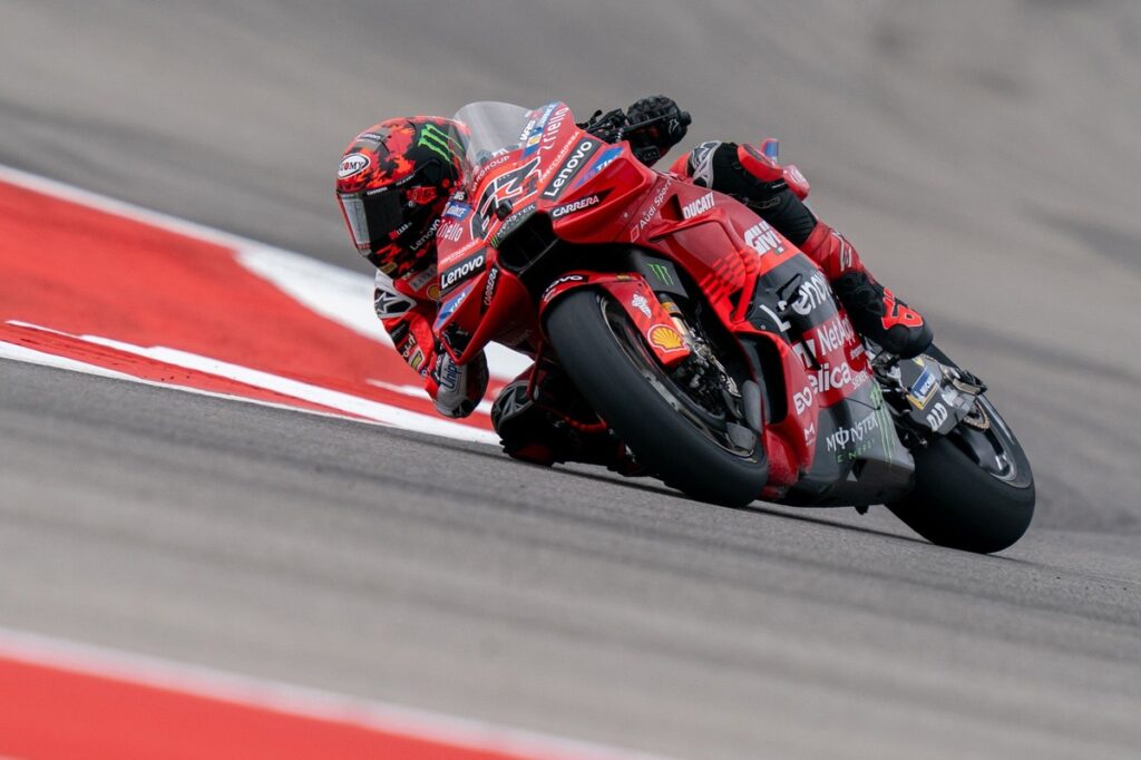 Confidence “must be coming back” says Bagnaia after MotoGP Americas GP sprint