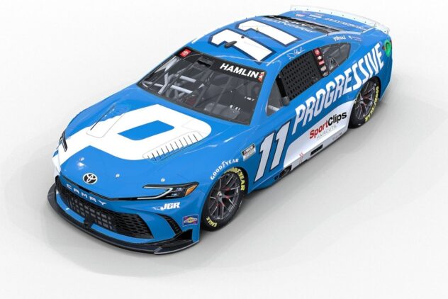 Denny Hamlin and JGR secure major sponsorship deal with Progressive