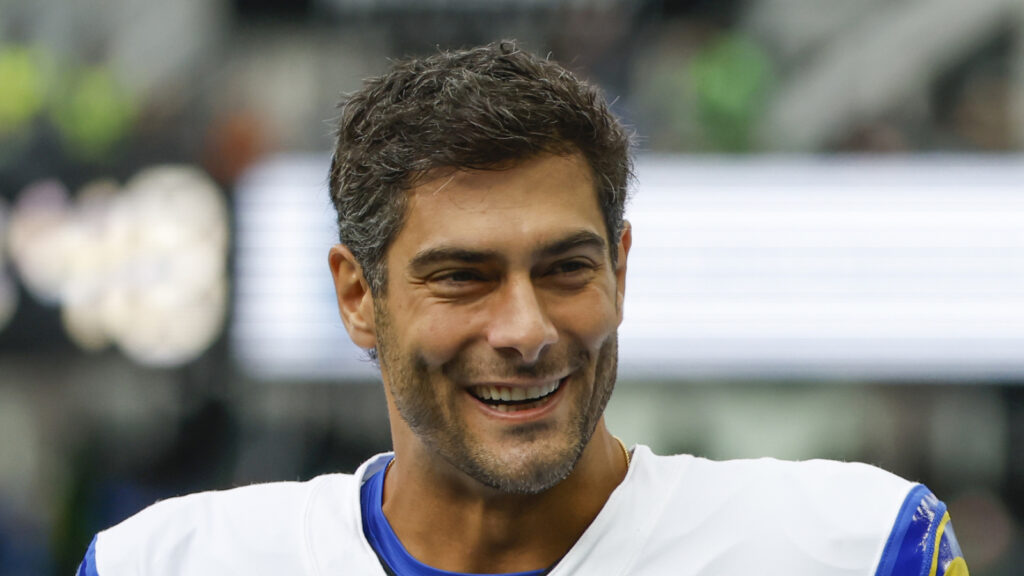 Did Jimmy Garoppolo take shot at 49ers, Raiders while discussing re-signing with Rams?