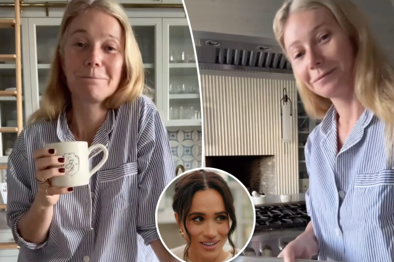 Fans think ‘genuine’ Gwyneth Paltrow is throwing shade at Meghan Markle in new cooking video