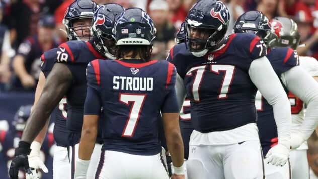Former Ohio State QB C.J. Stroud stuck watching Texans further dismantle his supporting cast