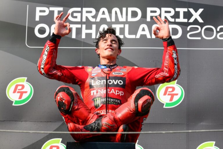 How Marquez flattened tyre pressure worry to complete Thai MotoGP treble