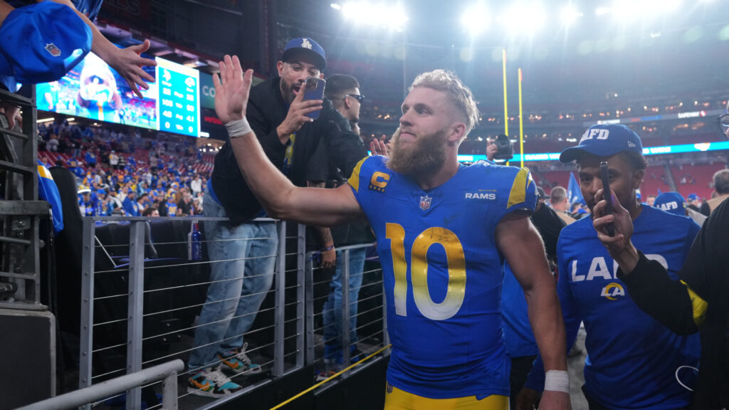 ‘I think it’s a little shot at Puka’… Andrew Whitworth on what he’s spotted about Cooper Kupp at Rams workouts
