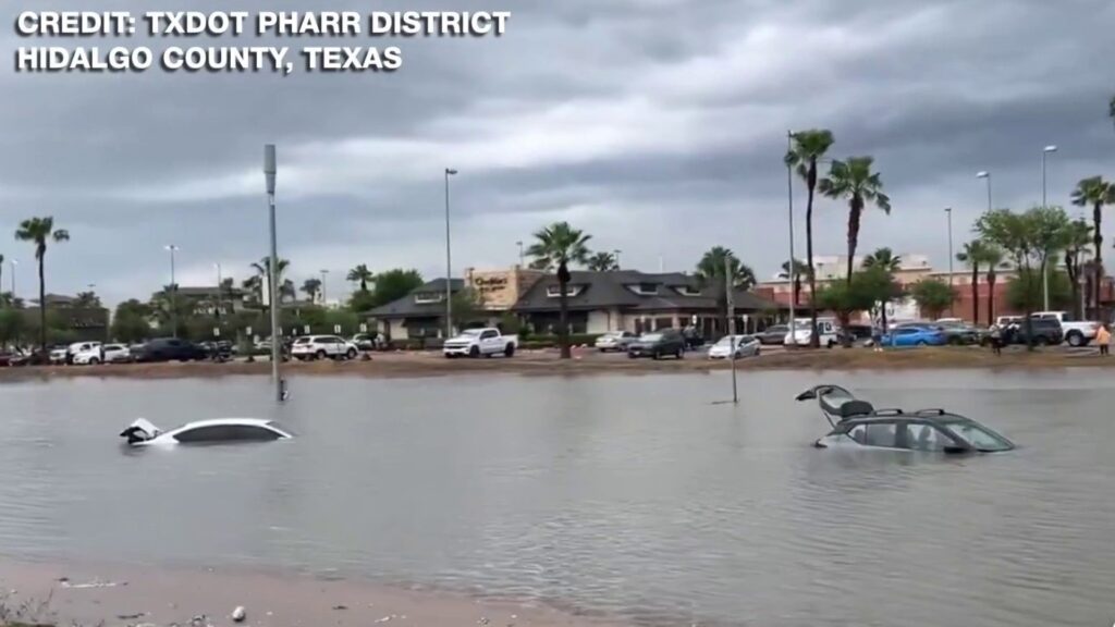 Intense storms trigger flash floods across Rio Grande Valley