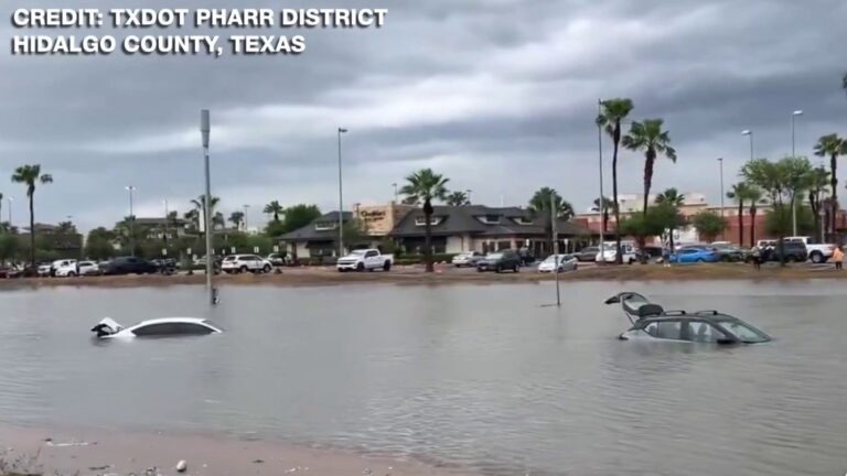 Intense storms trigger flash floods across Rio Grande Valley
